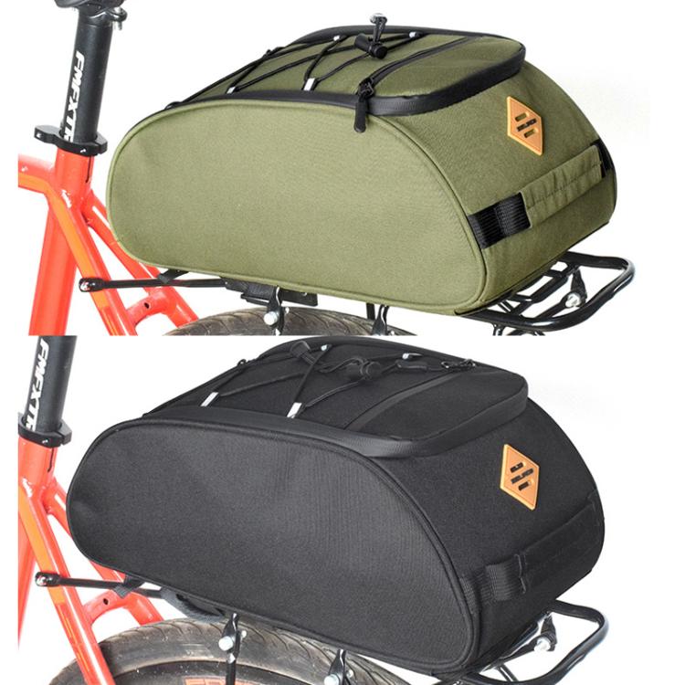 BELIROW Bicycle Rack Tail Bag Folding Bike Quick Release Pannier Bag(Black)