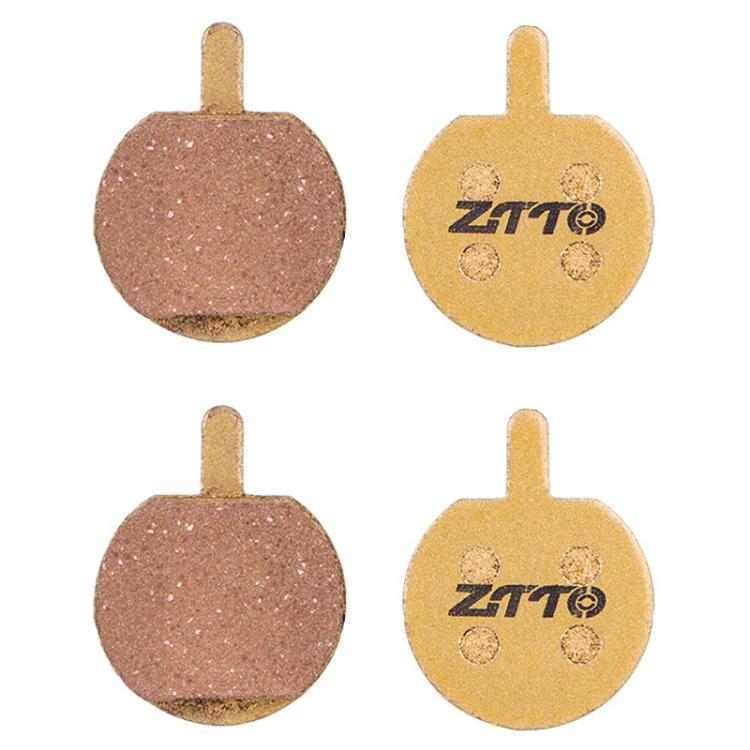 2pairs ZTTO Mountain Bike Full Metal Copper Base Lining Oil Disc Block Brake Pad, Model: MJ-11A