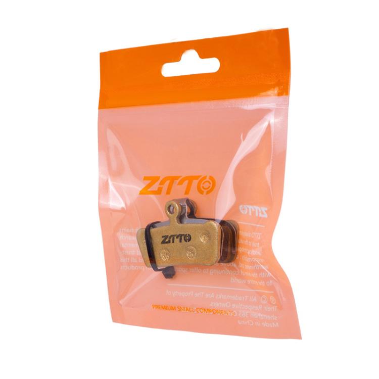 2pairs ZTTO Mountain Bike Full Metal Copper Base Lining Oil Disc Block Brake Pad, Model: MJ-01E