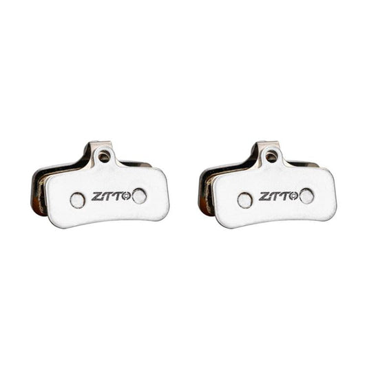 2pairs ZTTO Bicycle Metal Sintered Cable Mountain Road Bike Electrical Scooter Disc Brake Linings, Style: 01E