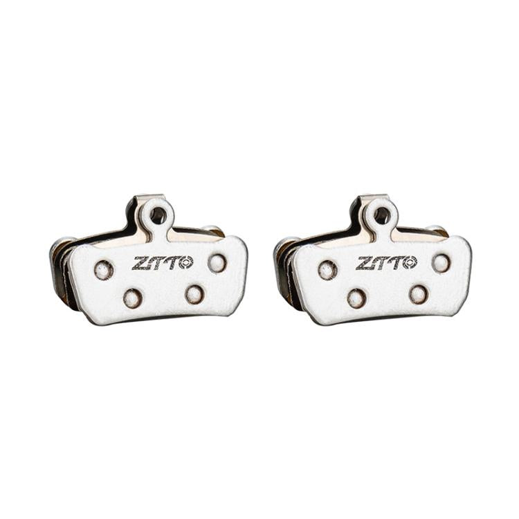 2pairs ZTTO Bicycle Metal Sintered Cable Mountain Road Bike Electrical Scooter Disc Brake Linings, Style: 02F