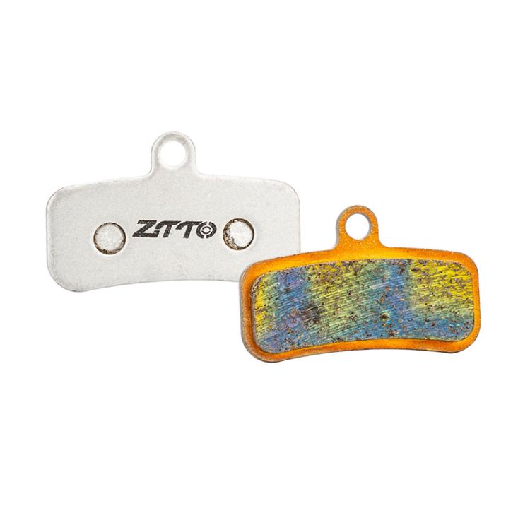 2pairs ZTTO Bicycle Metal Sintered Cable Mountain Road Bike Electrical Scooter Disc Brake Linings, Style: 01F