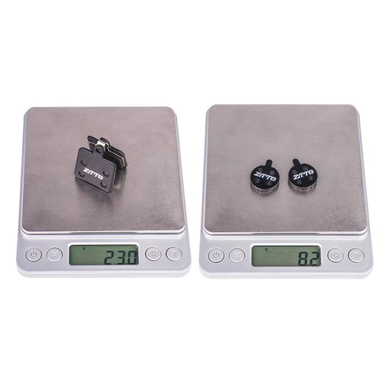 2pairs ZTTO Bicycle Disc Braking Pads Mountain Bike Semi-Metallic Resin Brake Pads, Model: MS-11G