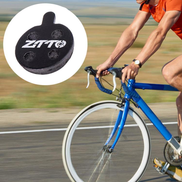 2pairs ZTTO Bicycle Disc Braking Pads Mountain Bike Semi-Metallic Resin Brake Pads, Model: MS-08B