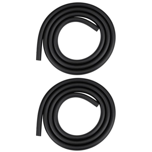 2pcs ZTTO 1.5m Bicycle Brake Shifter Cable Anti-Rattle Soundproof Foam Tube(Black)