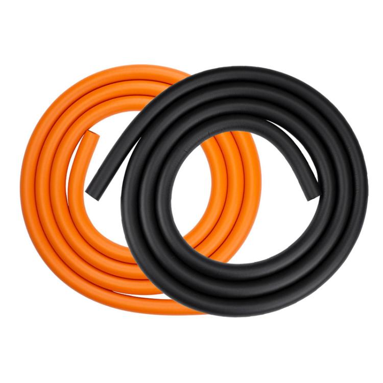 2pcs ZTTO 1.5m Bicycle Brake Shifter Cable Anti-Rattle Soundproof Foam Tube(Black)