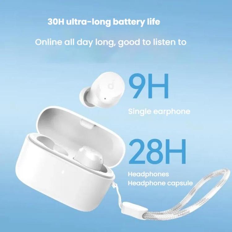 ANKER A3948 Wireless Bluetooth Earphones SoundCore A25i Candy Bin Long Life Gaming Music Earphones(White)