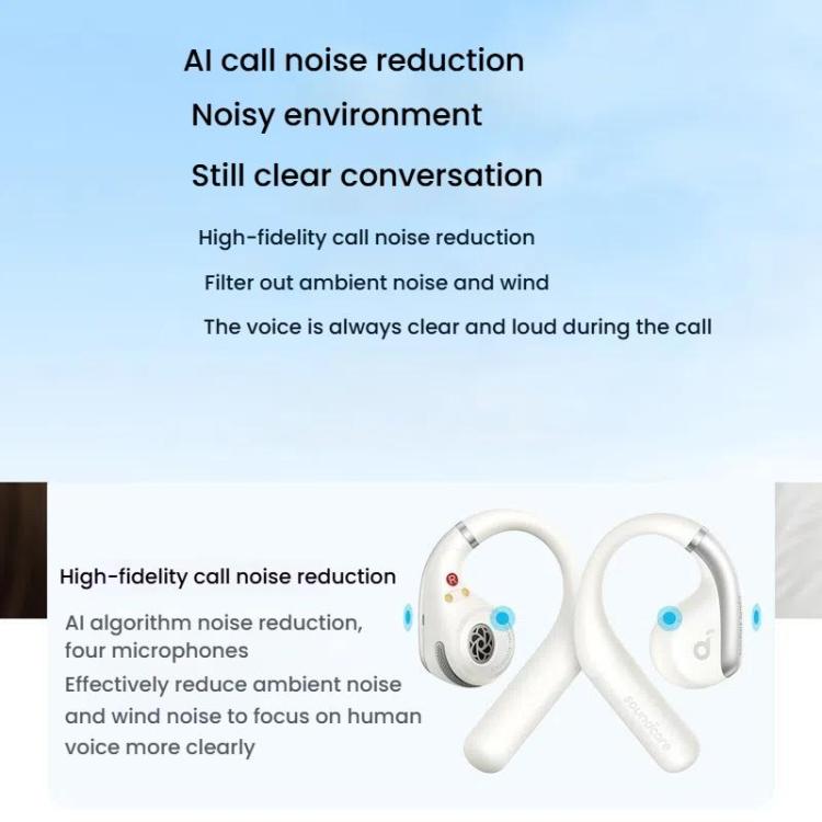 ANKER A3872 Soundcore AeroFit Open Comfort Wear Wireless Bluetooth Earphones(Blue)