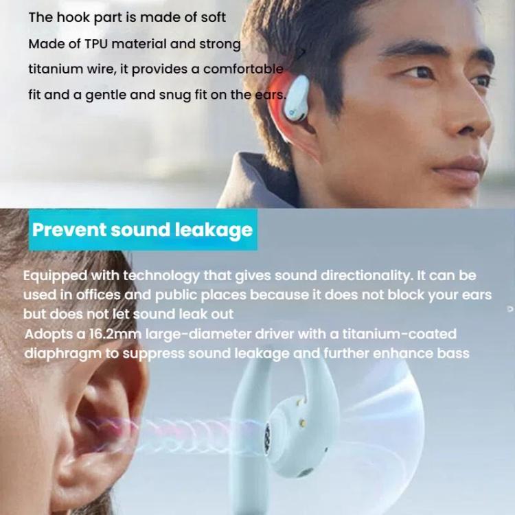 ANKER A3871 Soundcore AeroFit Pro Noise Reduction HD Sound Quality Bone Conduction Wireless Bluetooth Earphones(Blue)