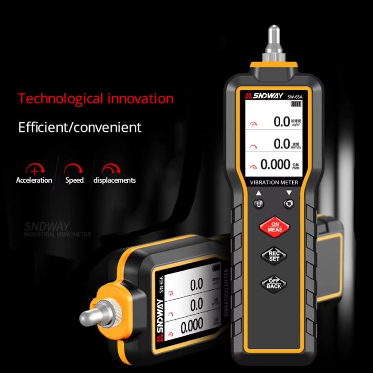 SNDWAY SW-65A Digital Vibrometer Motor Fault Vibration Detector Vibration Pen