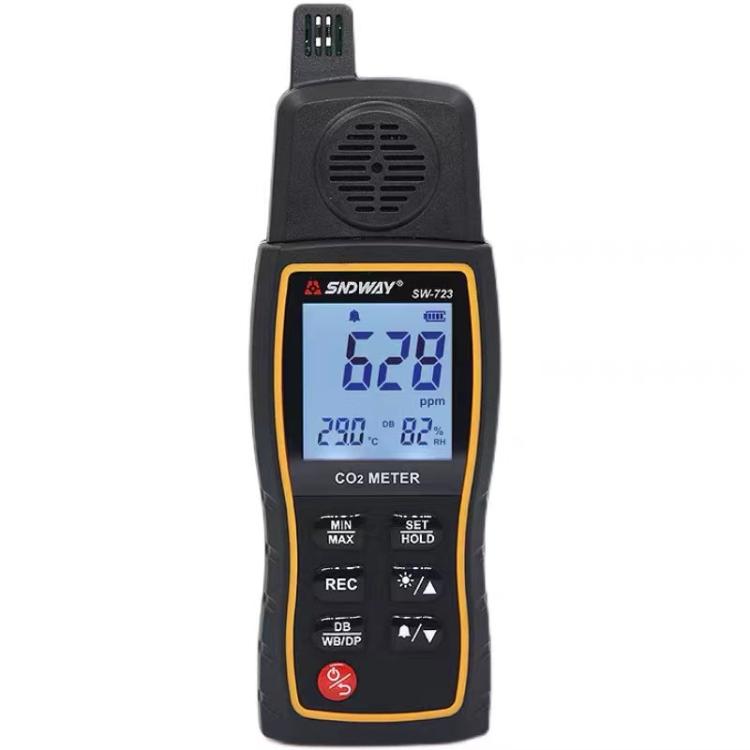 SNDWAY SW-723 Carbon Dioxide Gas Detector Handheld Indoor Household Air CO2 Concentration Alarms