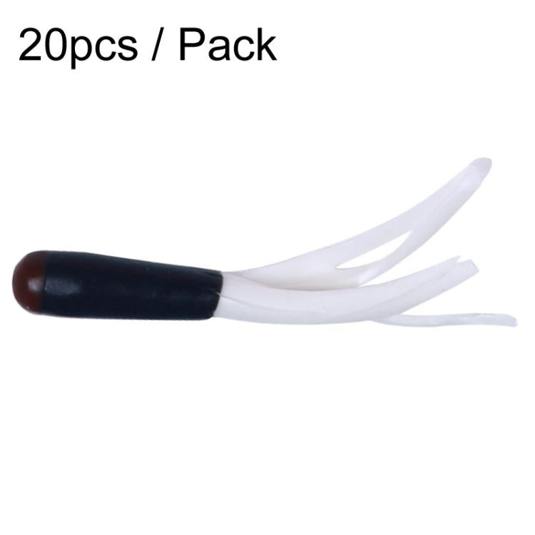 4.8cm 20pcs / Pack HENGJIA SO192 Vegetable-Head Tube Lure Fishing Simulation Soft Fake Bait, Style: 13#