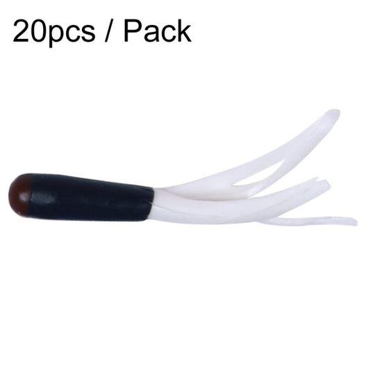 4.8cm 20pcs / Pack HENGJIA SO192 Vegetable-Head Tube Lure Fishing Simulation Soft Fake Bait, Style: 13#