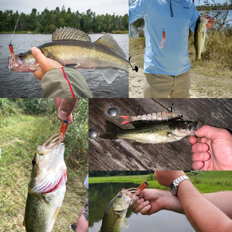 4.8cm 20pcs / Pack HENGJIA SO192 Vegetable-Head Tube Lure Fishing Simulation Soft Fake Bait, Style: 6#