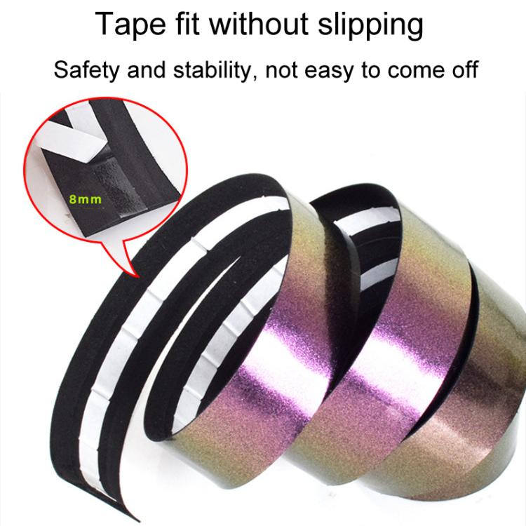 FMFXTRA F168 1pair Road Bike Handlebar Strap Anti-Slip Breathable Gradient Handlebar Tape(Aurora Green)