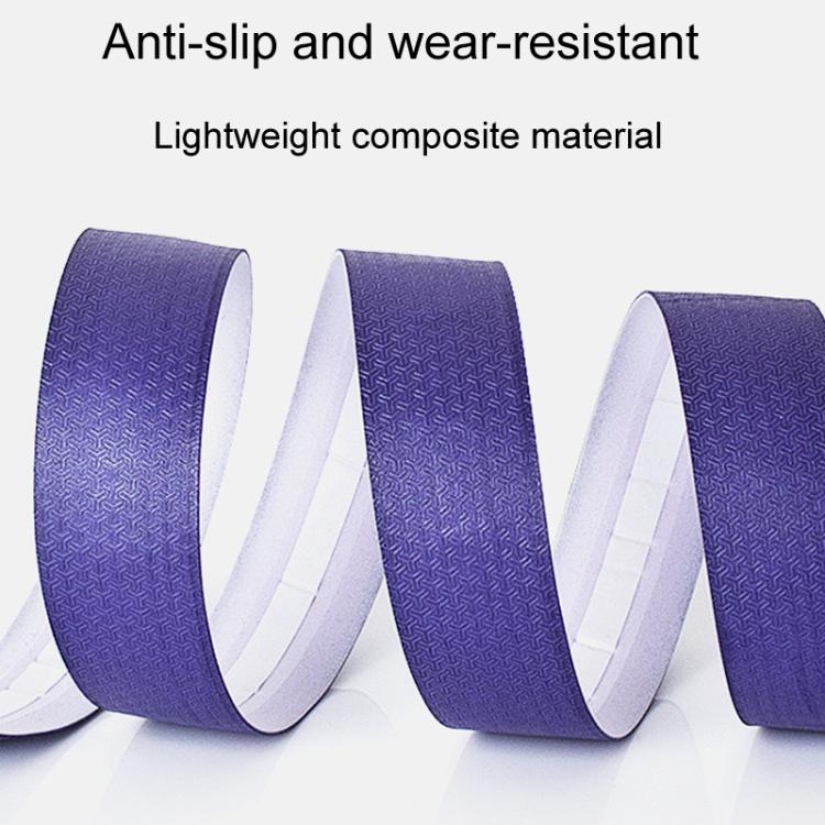 FMFXTRA F233 1pair Road Bicycle Handlebar Strap PU Stretchy And Shock-Absorbing Wrap-Around Tape(Blue)