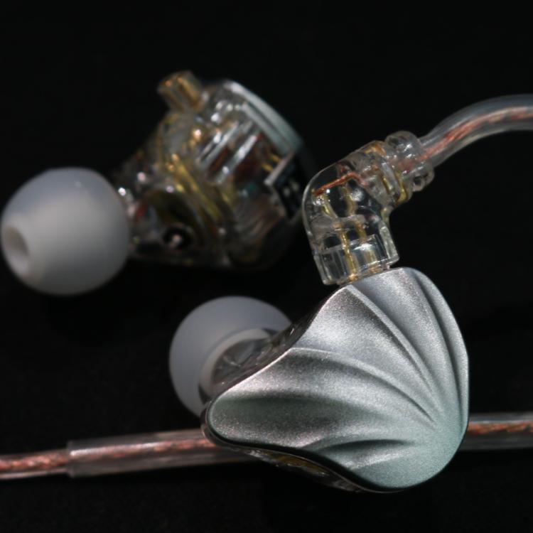 CVJ Dual Parallel 2 Pin 0.78mm S Universal Headphone Cable, Style: With Mic