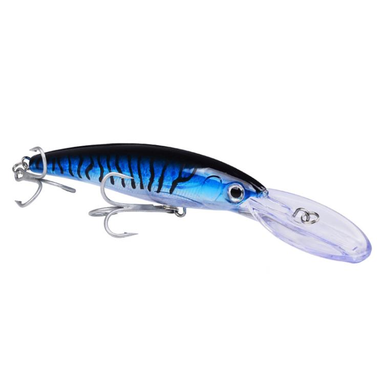 PROBEROS DW627 Long-Distance Casting Large Minnow Lure Fishing Bionic Bait, Style: B(22.5cm/75g)