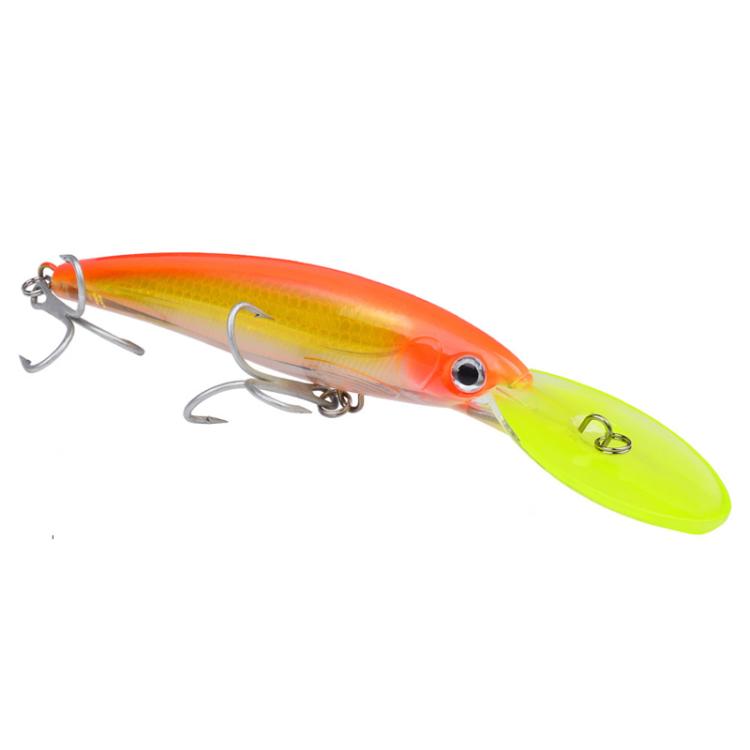 PROBEROS DW627 Long-Distance Casting Large Minnow Lure Fishing Bionic Bait, Style: J(22.5cm/75g)