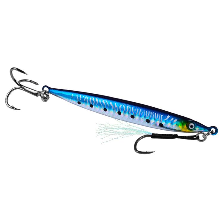 17G PROBEROS LF151 Long-Distance Casting Sinking Lure 3D Fast-Draw Sea Fishing Mackerel Hook(B)