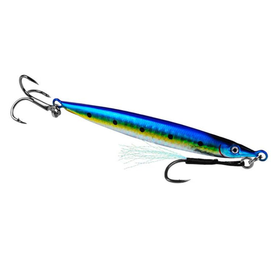 17G PROBEROS LF151 Long-Distance Casting Sinking Lure 3D Fast-Draw Sea Fishing Mackerel Hook(E)