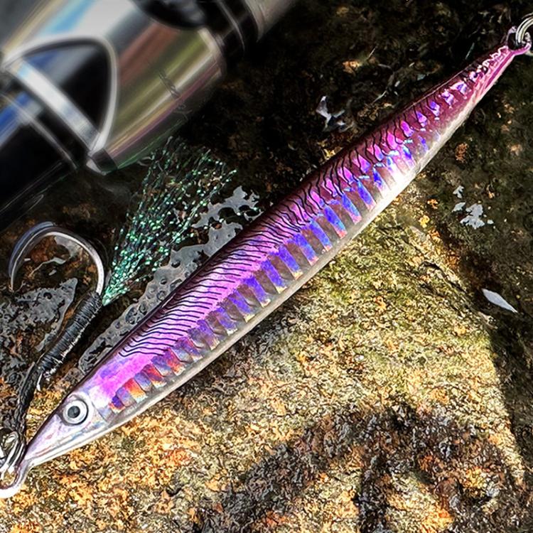 21G PROBEROS LF151 Long-Distance Casting Sinking Lure 3D Fast-Draw Sea Fishing Mackerel Hook(A)