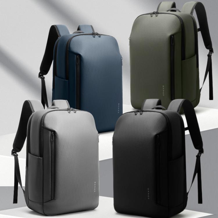 BANGE BG-3057 Large Capacity Men Business Work Lightweight Computer Backpack(Black)