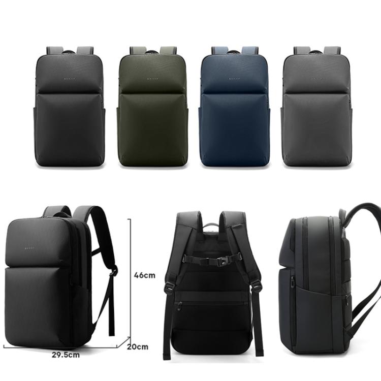 BANGE BG-3065 Business Workplace Shoulder Bag Large Capacity Computer Men Bag(Green)