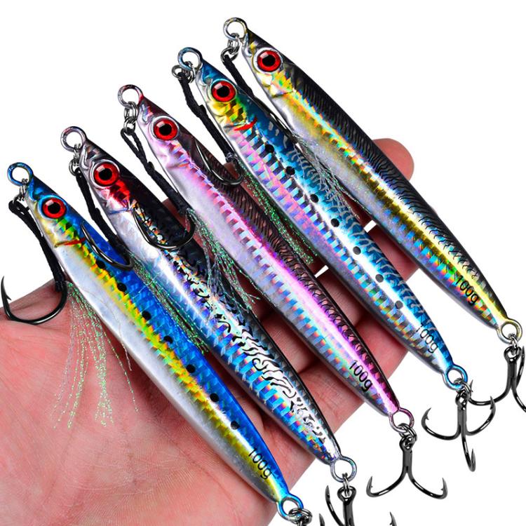 28G PROBEROS LF153 3D Fast Twitch Sea Fishing Road Runner Lure Long Casting Quick Sinking False Bait(A)