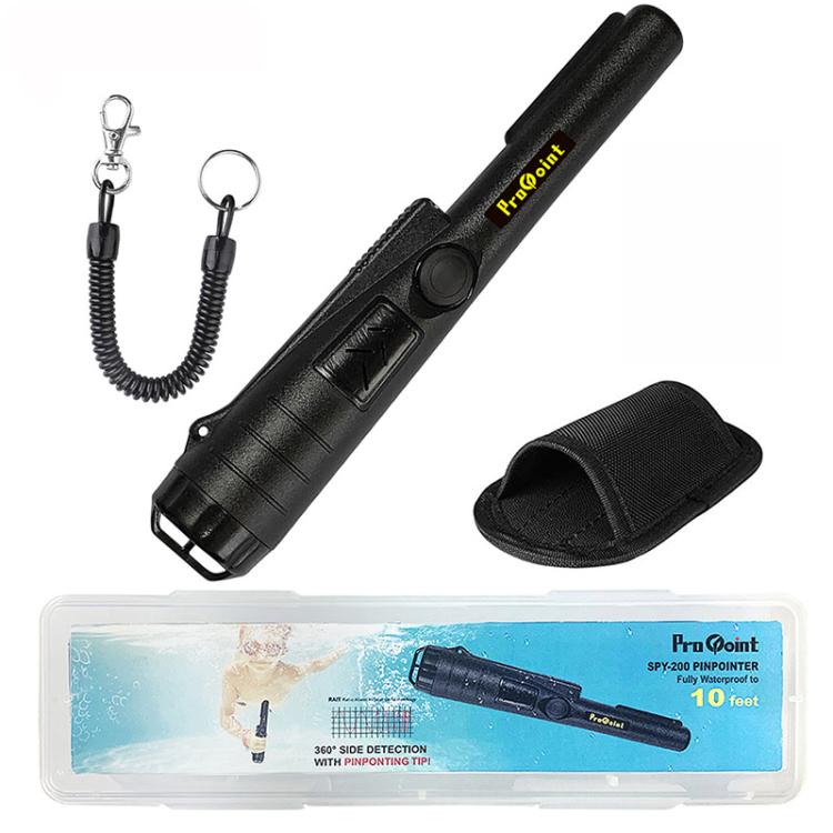 Goint IP67 Waterproof Handheld Metal Detector Outdoor Archaeological Treasure Hunter Security Detector(Orange)