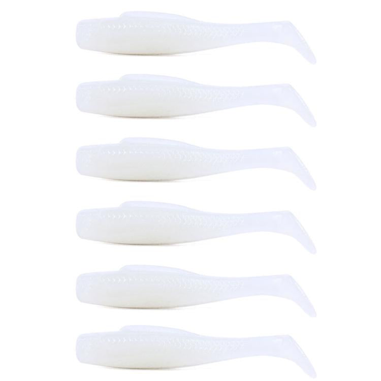 HENGJIA 6pcs / Box Outdoor Fishing Floating Soft Bait 8cm-5g Bionic False Lure, Style: 4#