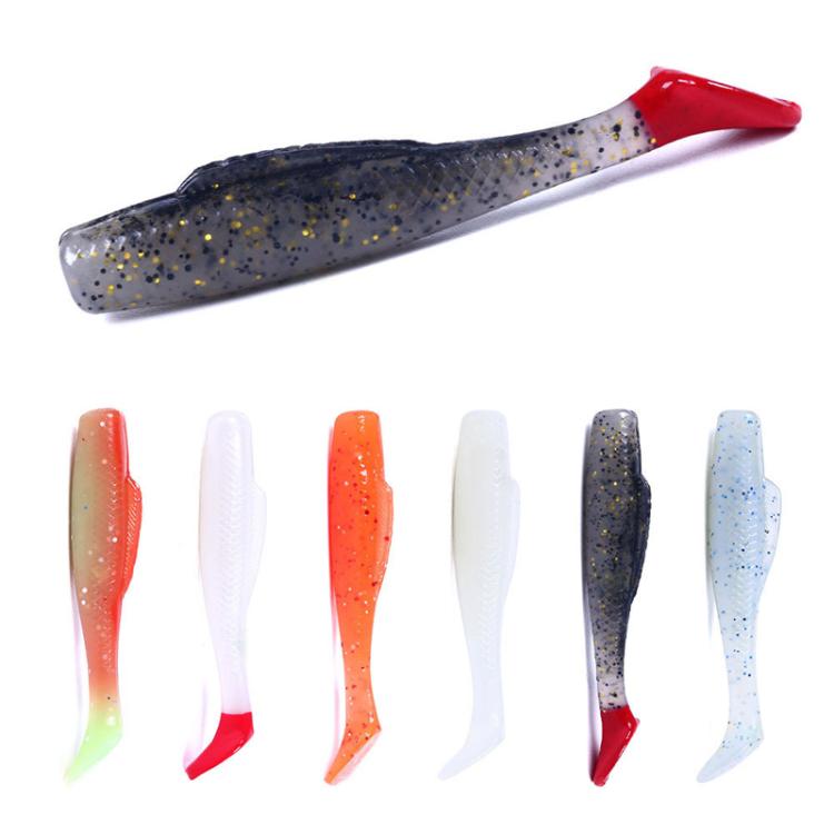 HENGJIA 6pcs / Box Outdoor Fishing Floating Soft Bait 8cm-5g Bionic False Lure, Style: 6#