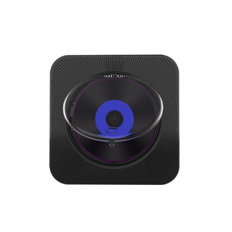 Kecag KC-807 Wall-mounted Home Retro Bluetooth CD Player, Spec: AU Plug(Black)