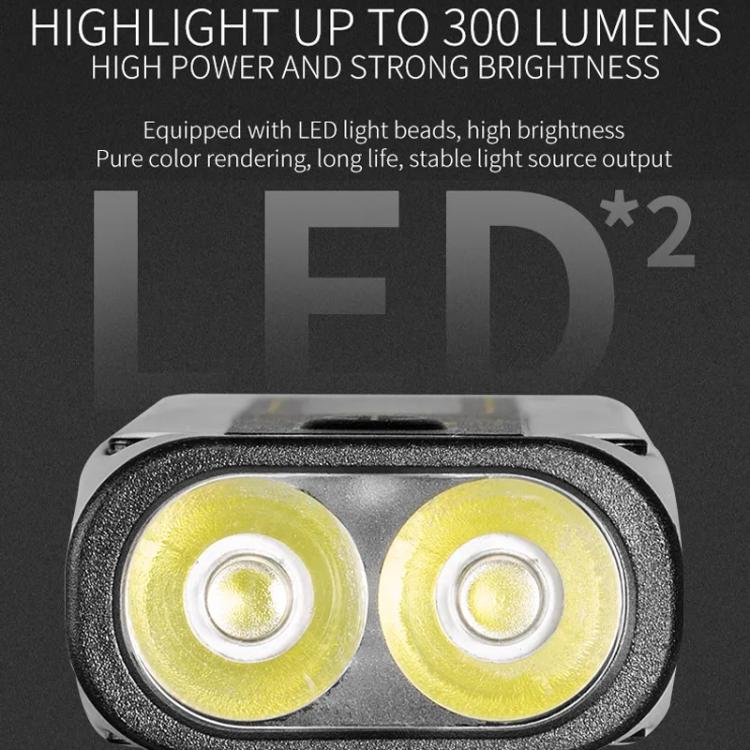 E-SMARTER STD01 COB Work Light With Power Display Outdoor Emergency Repair Light With Magnet LED Mini Flashlight(White)