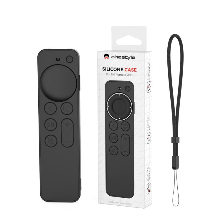 For Apple TV Siri Remote 2 / 3 AhaStyle PT167 Remote Control Silicone Protective Case(Pink)