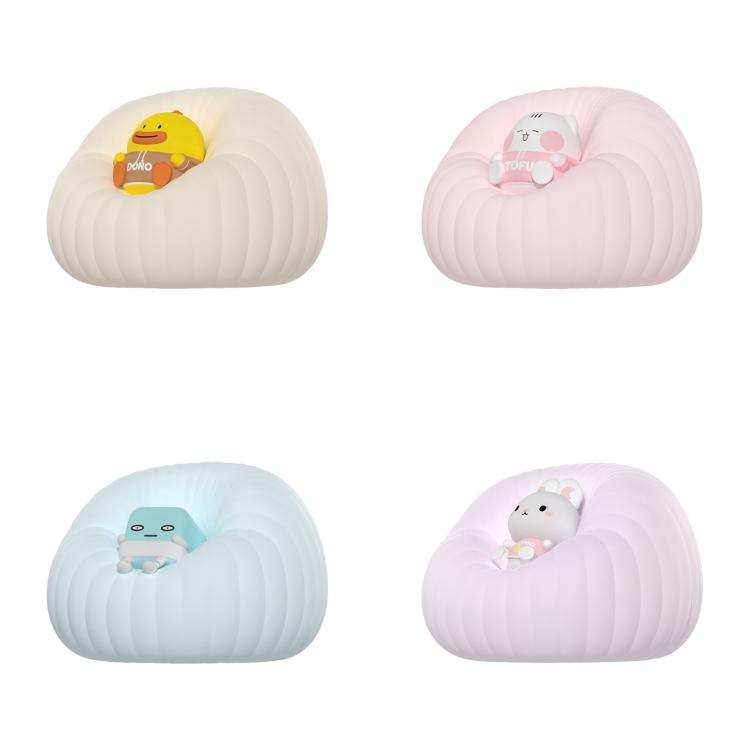 ICARER FAMILY  IF-YD01 Cartoon Silicone Night Light Bedroom Bedside Lamp Baby Feeding Lamp(Pink)