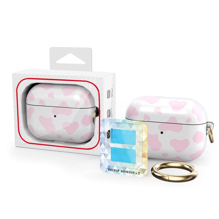 For AirPods Pro 2 / Pro AhaStyle TPU Drop Protection Case(Pink)