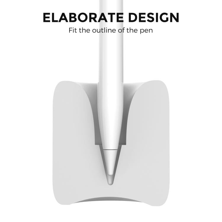 For Apple Pencil USB-C / 2 / 1 AhaStyle BD01 Silicone Base Pen Holder(Transparent)