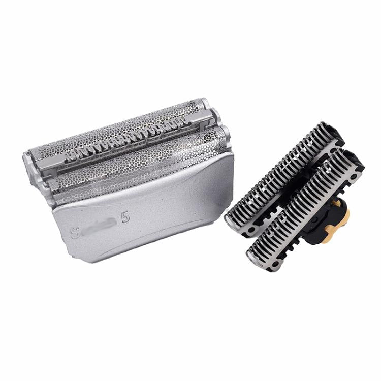 For Braun 5 / 8000 51S / 51B Series Wf2s / 5760 / 530 / 550 Replacement Foil Head+Blade, Foil Head+Blade