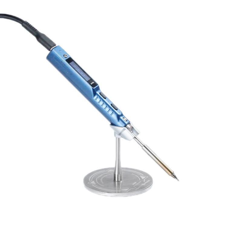 MINIWARE TS101/SA80 Dedicated Electric Soldering Iron Stainless Steel Bracket Mini Soldering Station(Silver)
