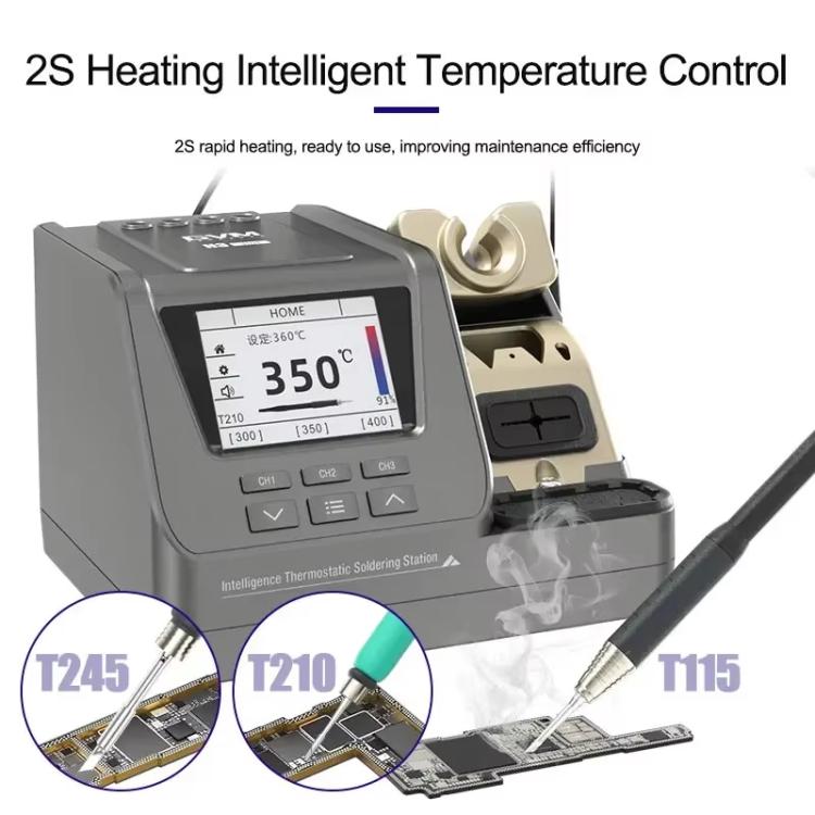 GVM H3 Smart 3 In 1 Electric Welding Station Mainboard Soldering Iron Smartphone Repair Smart Constant Temperature Soldering Iron US Plug