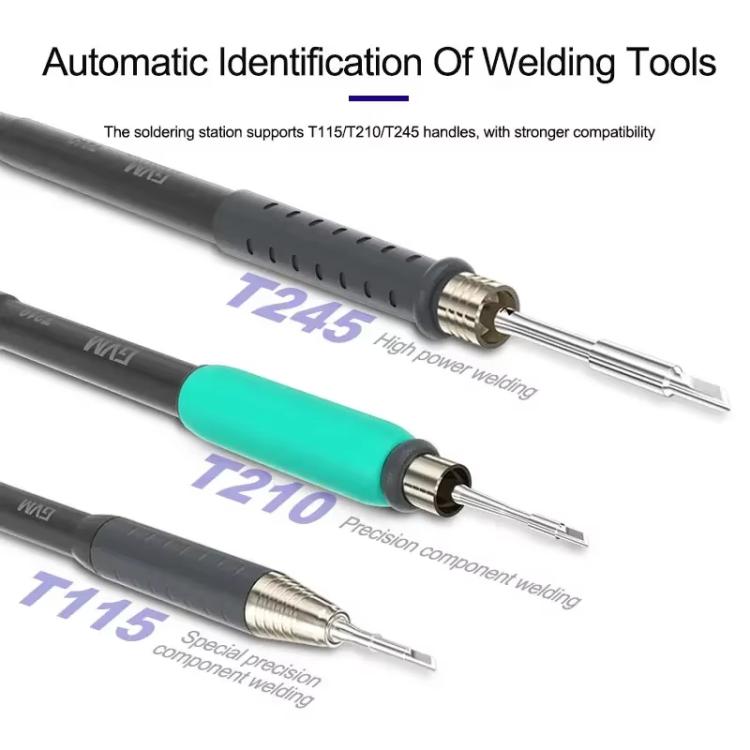 GVM H3 Smart 3 In 1 Electric Welding Station Mainboard Soldering Iron Smartphone Repair Smart Constant Temperature Soldering Iron US Plug