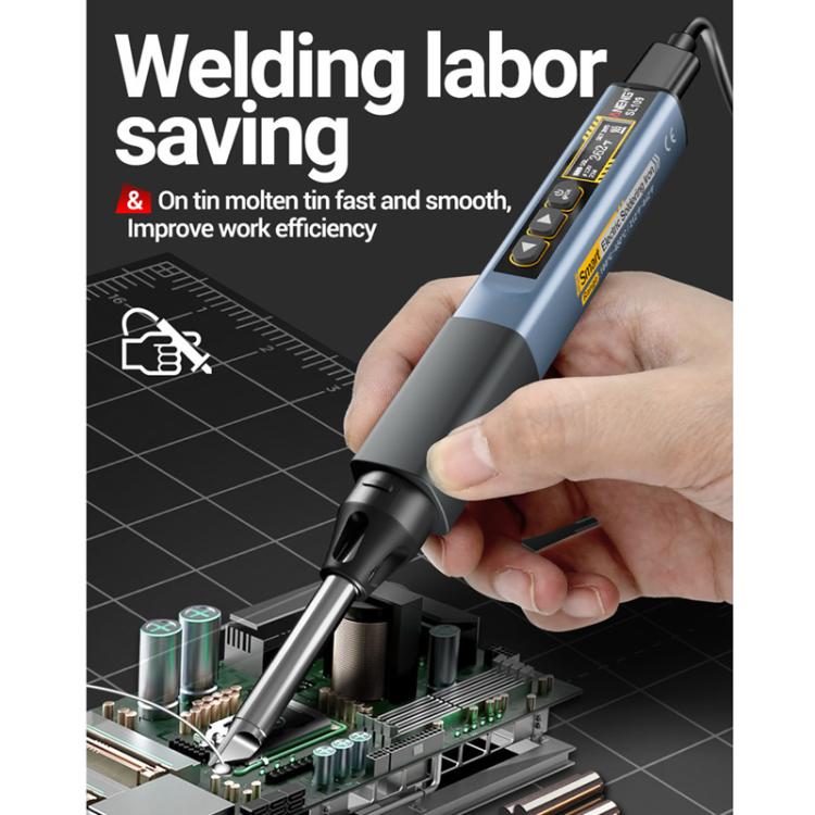 ANENG Portable Internal Heating Soldering Iron With Digital Multimeter(Navy)