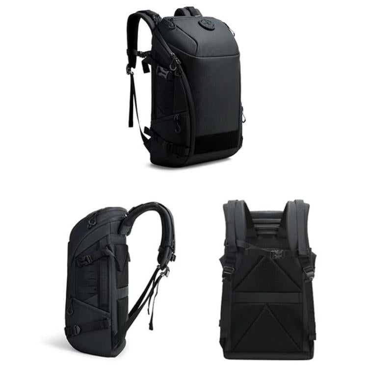 BANGE  FW-226 Men Outdoor Large Capacity Backpack Sports Bag(Black)