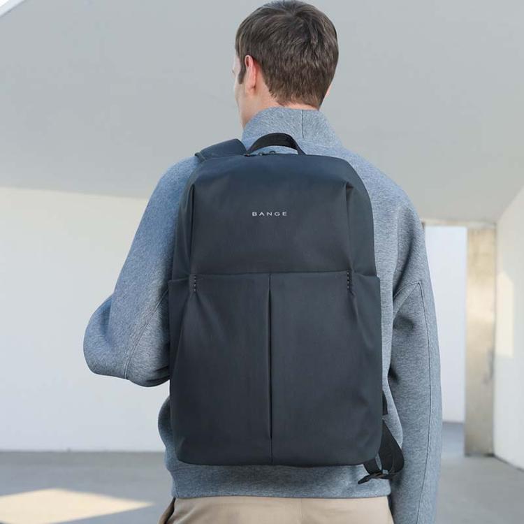 BANGE BG-3078 Business Commuting Large Capacity Backpack Computer Pack(Grey)