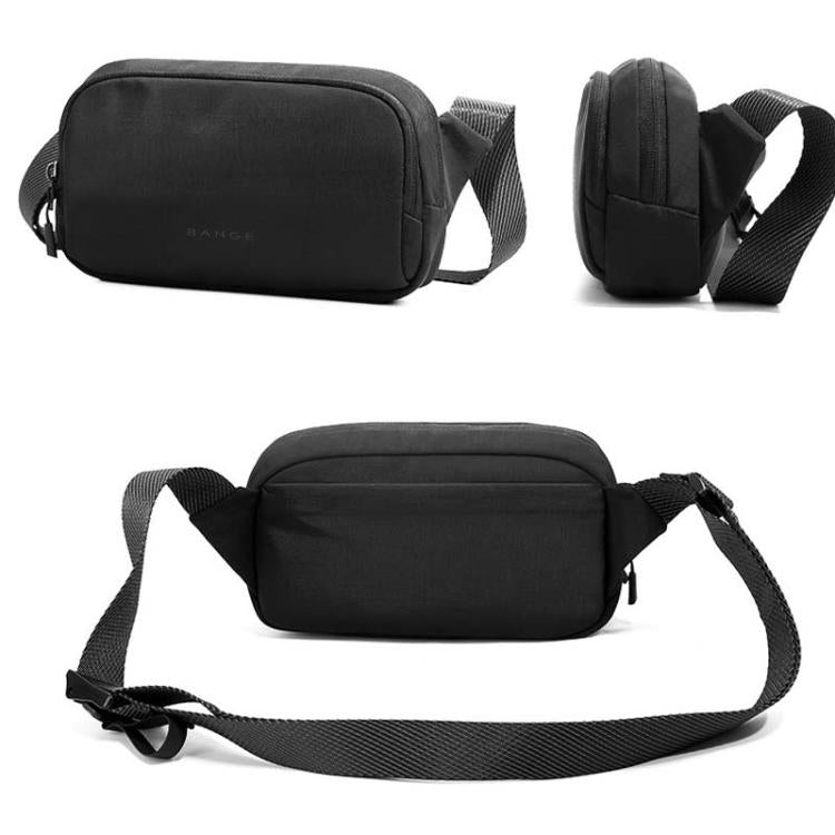 BANGE 3097 Men Crossbody Bag Casual Portable Mobile Phone Bag(White)