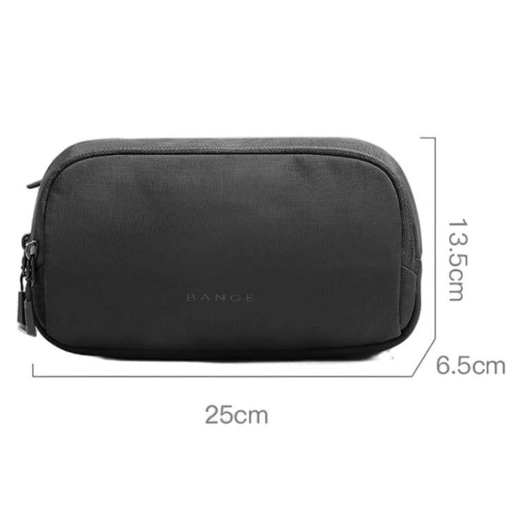 BANGE 3097 Men Crossbody Bag Casual Portable Mobile Phone Bag(Black)