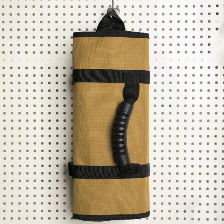 WESSLECO Thickened Wear-resistant Waterproof Parts Storage Tool Pack(Brown)