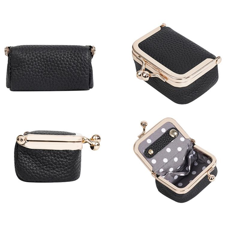Baellerry D3069 Women Coin Purse Jewelry Box Accessory Pouch(Black)