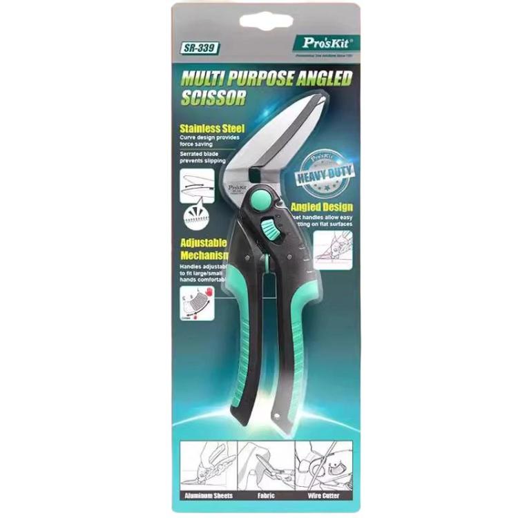 ProsKit SR-339 Multifunctional Stainless Steel Universal Scissors